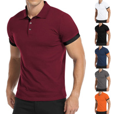 Мода, Polo Shirts, solid color, Classics