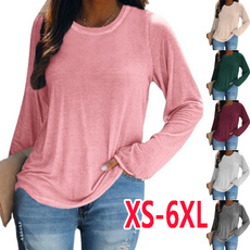 topsamptshirt, Plus size top, Autumn Shirts, Women's Fashion