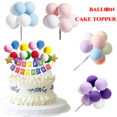 ballooncaketopper, Romantic, Colorful, cakepick