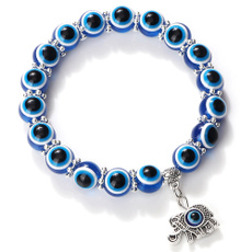 Charm Bracelet, Turtle, eye, Jewelry