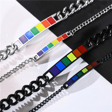 Steel, rainbow, Fashion Accessory, Wristbands