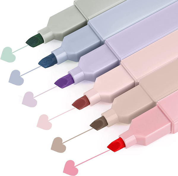 Aesthetic Cute Highlighters Assorted Colors, Bible Highlighters and
