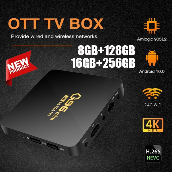 Smart tv box android 4k multimedia player