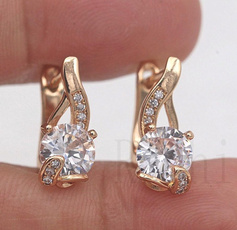 yellow gold, Fashion Accessory, 18k gold, Gemstone Earrings