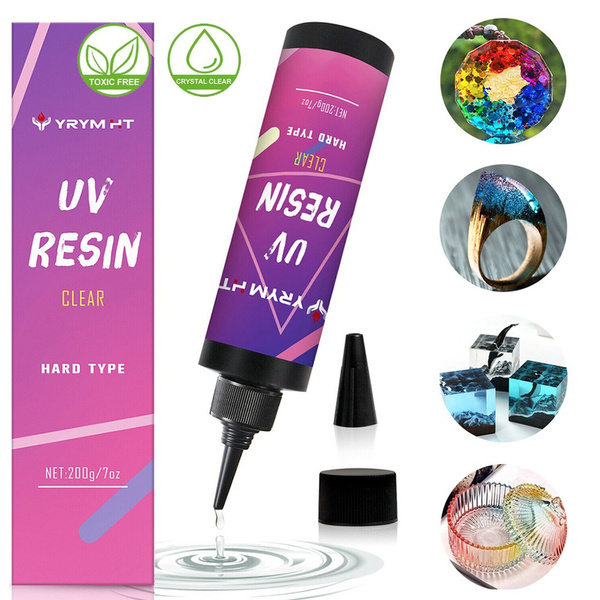 UV Resin Upgraded 200g Crystal Clear Ultraviolet Curing Epoxy Resin