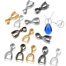 Copper, pendantclip, necklacebailconnector, Jewelry