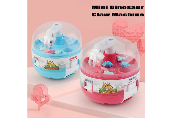 Mini Dinosaur Claw Machine with 8 Small Dinosaurs Claw Machine