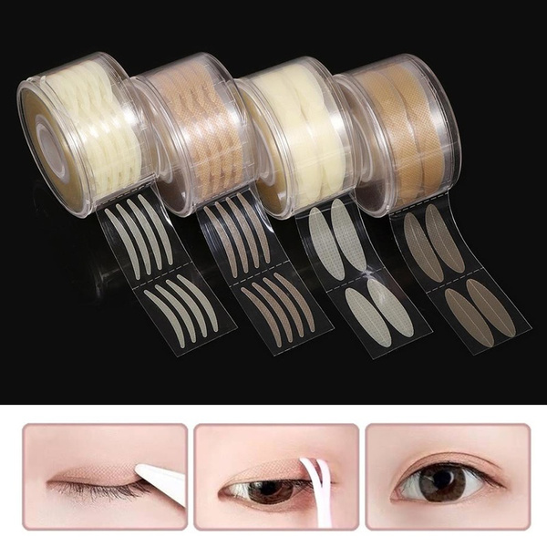 600Pcs Invisible Eyelid Sticker Lace Eye Lift Strips Double Eyelid Tape ...