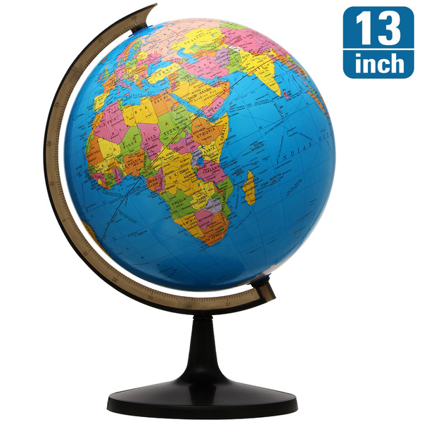 Big World Globe, 13 inch (32cm) Educational Decorative Globe of the