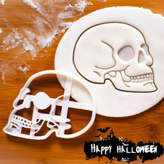 biscuitcuttermold, skullmold, halloweencookiecutter, Baking