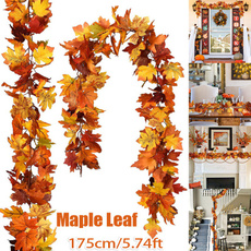 Craft, thanksgivingdecor, fallgarland, leaf