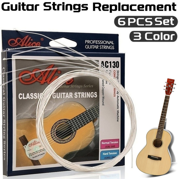 Guitar Nylon Strings, 6pcs/Set High Quality Guitar String, Replacement