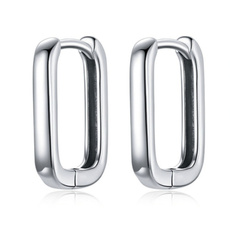 huggieearring, Sterling, Hoop Earring, Jewelry