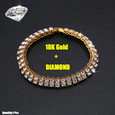 Charm Bracelet, DIAMOND, gold bracelet, gold