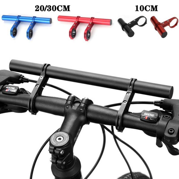 Handlebar Extension, 10/20/30cm Bicycle Bike Bar Extension Aluminum Alloy Bracket, Bicycle Accessories for Phone Light | Wish