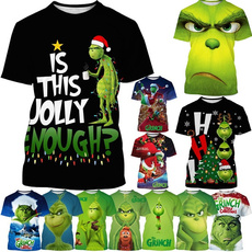 Summer, grinchtshirt, Graphic T-Shirt, Funny