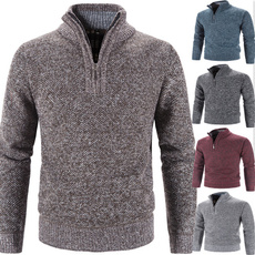 men coat, Plus Size, knitted sweater, sweater coat