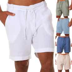 Summer, cottonshort, Beach Shorts, drawstringshort