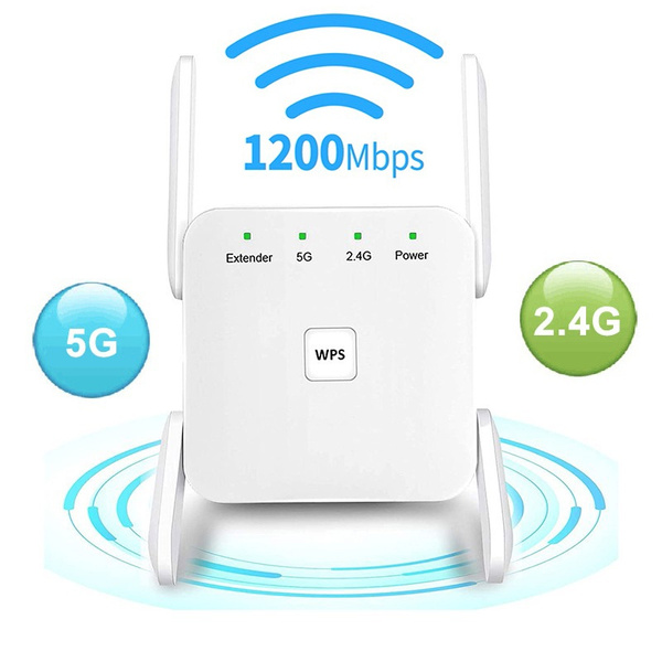 5Ghz Wireless WiFi Repeater 1200Mbps Router Wifi Booster 2.4G Wifi Long  Range Extender 5G Wi-Fi Signal Amplifier Repeater Wifi