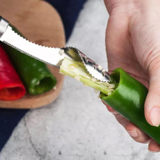 Steel, core, pepper, Cut