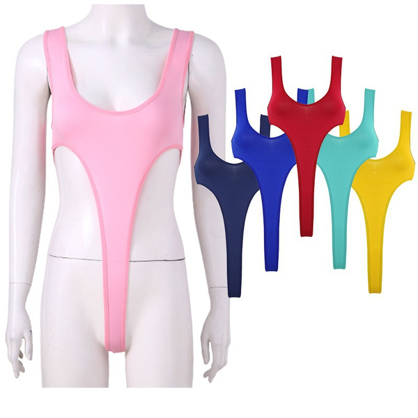 Women Monokini One Piece Bathing Suits Backless Brazilian Bikini ...