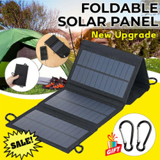 Outdoor, foldablesolarpanel, mobilecharger, Hiking