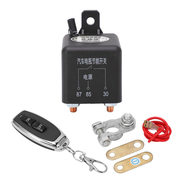 12V 200A Car Battery Breaker Wireless Remote Control Power Off Switch