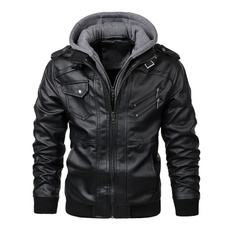 winter fashion, motorcyclejacket, Hood, Fashion