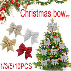 bowknot, Decor, Christmas, Gifts
