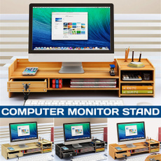 monitorstand, holdersrack, computermonitorstand, computermonitorriser
