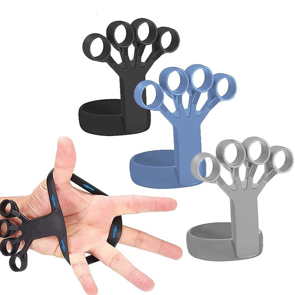 Silicone Grip Device Finger Exercise Stretcher Arthritis Hand Grip