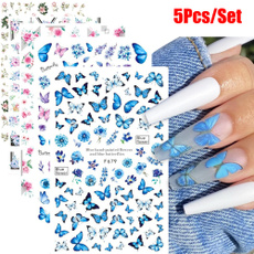 butterfly, nail decoration, nail decals, Fashion