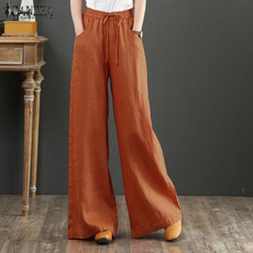 Women Pants, drawstringpant, elastic waist, Cintura