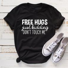 Funny, hug, Shirt, just