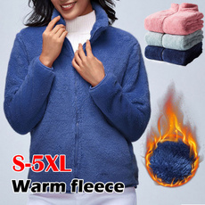 casual coat, women clothes, Plus Size, fur