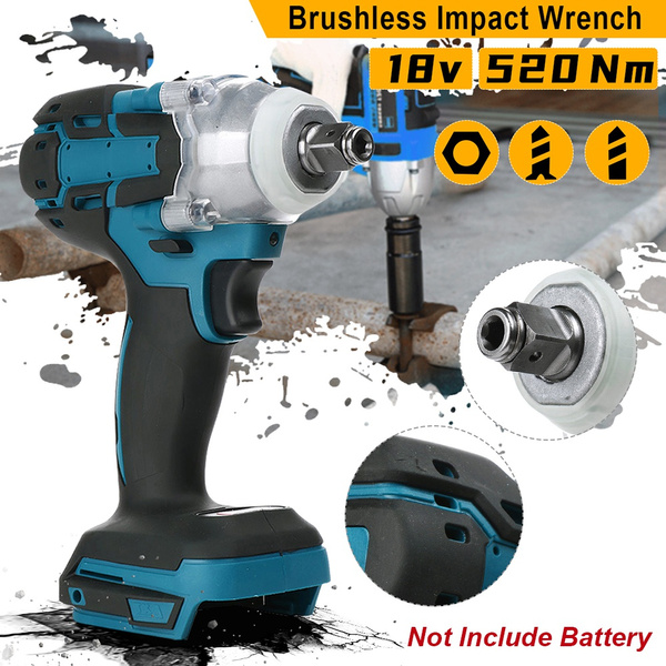 IMeshbean 520Nm 1/2" Brushless Cordless Impact Wrench Kit - 21V 5.5Ah Li-Ion, 19-Piece Set