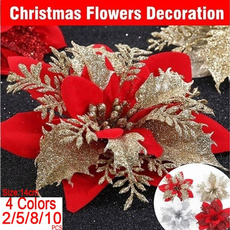 garlandmaterial, christmastreeflower, Flowers, Christmas