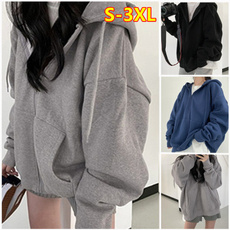 korea, sweater coat, Long Sleeve, Women Hoodie