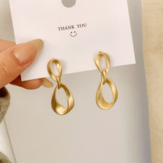 Sterling, Fashion, 925 sterling silver, gold plated earrings