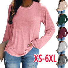 blouse, Plus Size, Spring/Autumn, Sleeve