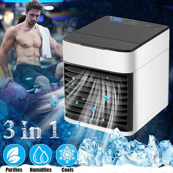 Upgrad USB Air Conditioner Desktop Cooler Fan Portable Air Conditioner