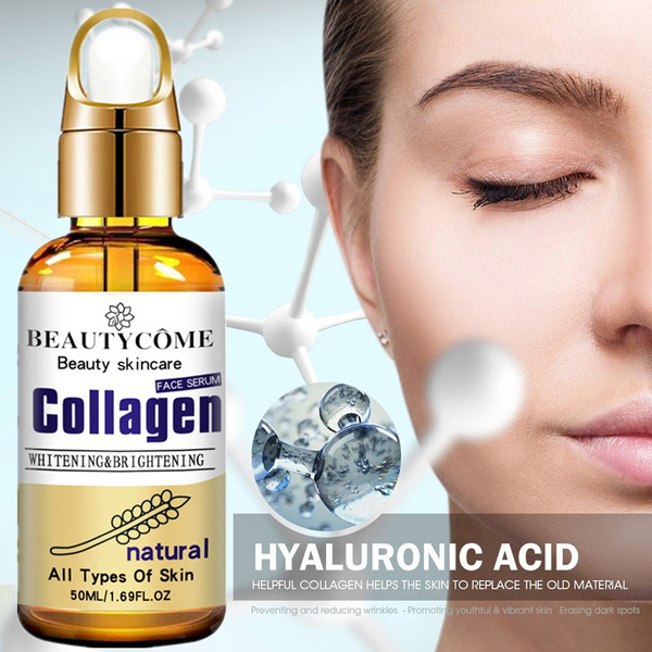 Collagen Face Serum Deep Repairing Moisturizing Hyaluronic Acid Facial ...