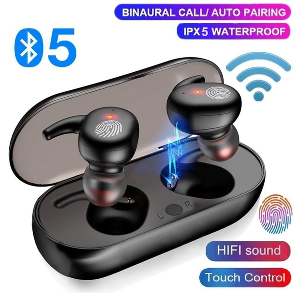 Bluetooth 5.0 TWS Wireless Earbuds - IPX7 Waterproof, Noise Cancelling, 3-Hour Playtime, With Charging Case 6 thumbnail image