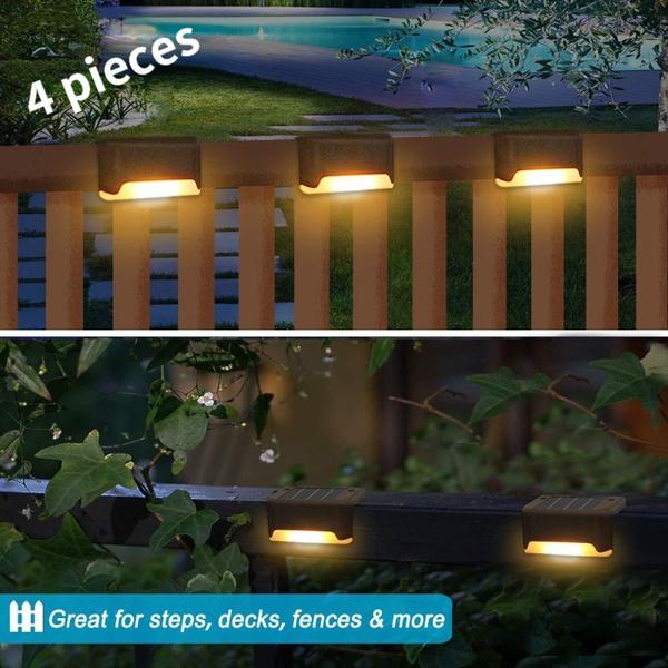 LED Solar Railing Light Stair Light Bench Step Light Fence Light