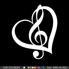 Heart, Love, Car Sticker, Cars