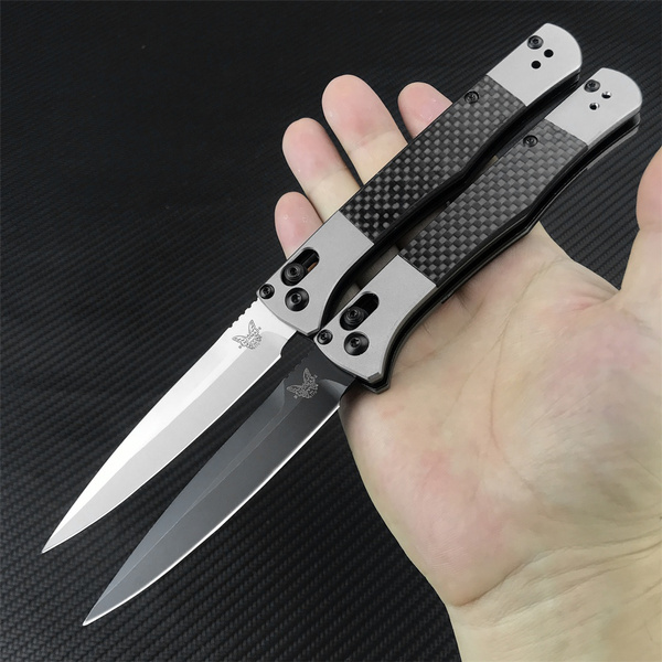 Spring Assisted Knife Benchmade 4170BK Fact AUTO Folding Knives 3.95 ...