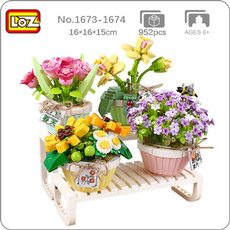 Box, Mini, Plants, Flowers