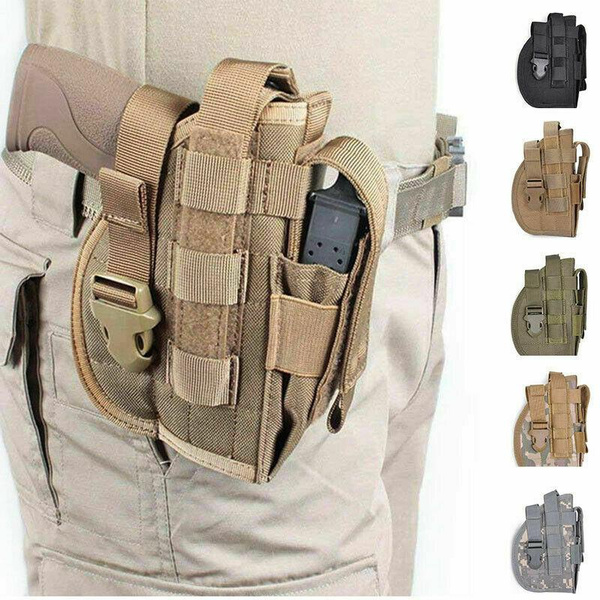 9 Housses Tactiques MOLLE 1000D Pour Pistolet – Sac étui Airsoft Hunting
