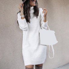 Women Sweater, Long Sleeve, Vestidos, slim