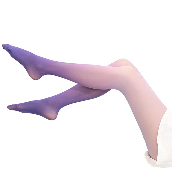 Gradient Hose Warm Fashion Gradient Color Women Legging Lingerie Tights Pantyhose ...